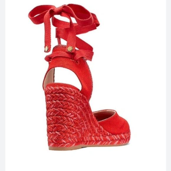 Authentic Stuart Weitzman espadrille wedges - Picture 11 of 15